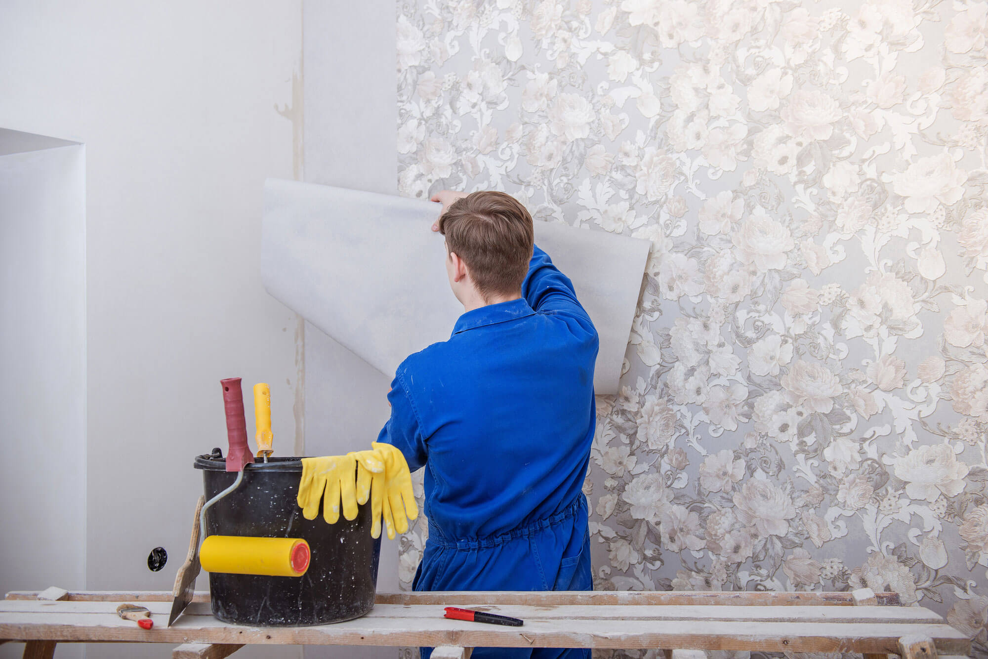 Fred Okuns & Associates Residential Wallpaper Installation Houston
